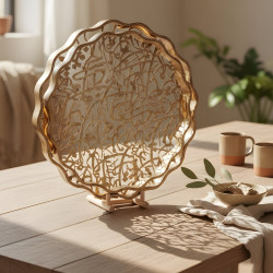 Wooden Tray Set 2 Pcs